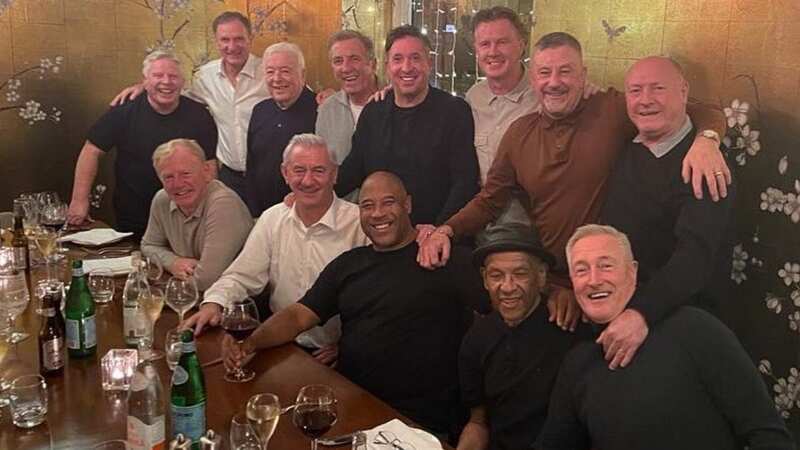 Liverpool legends unite for Christmas with some unrecognisable from playing days