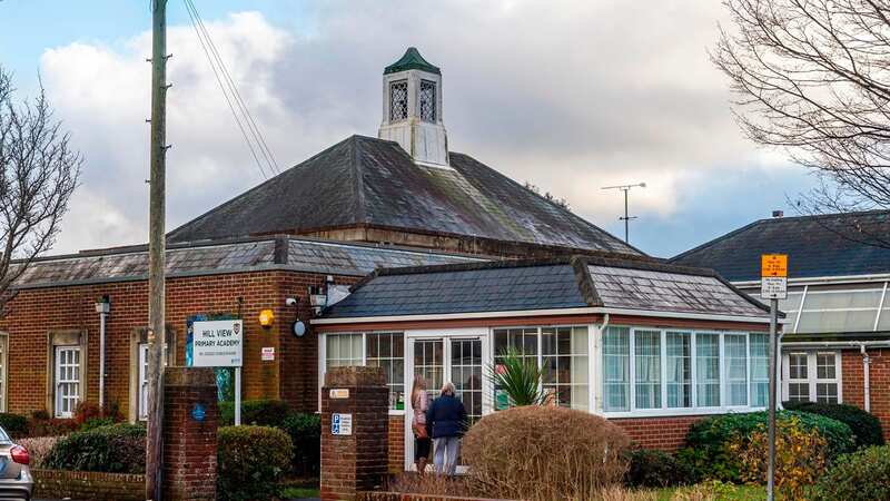 Hill View Primary School has apologised for the Santa error (Image: BNPS)