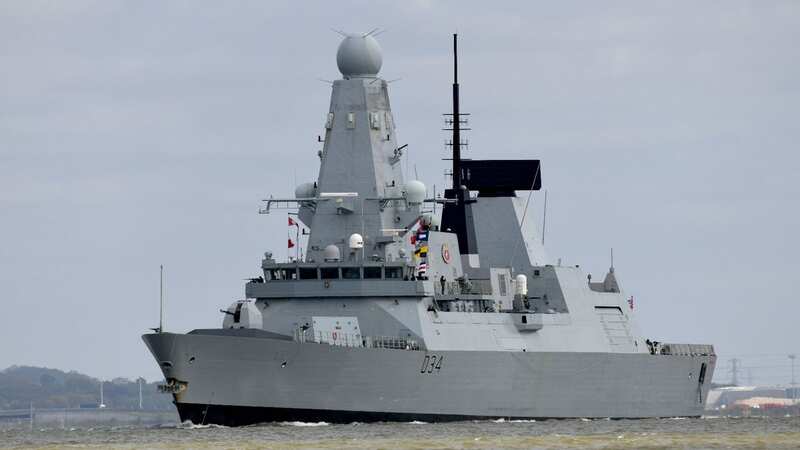 The Royal Navy Type 45 destroyer HMS Diamond is in the Red Sea (Image: Fraser Gray/REX/Shutterstock)