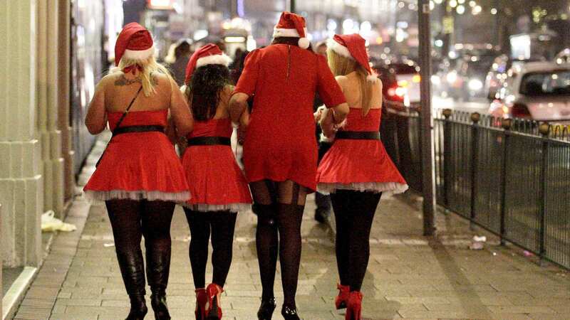 Brits have already attended two Christmas parties, on average, by December 19 (Image: SWNS)