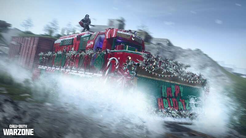 Zombie Santa is coming to MW3 Warzone for CODmas, and will be dishing out both bullets and presents (Image: Activision)