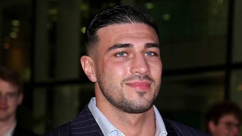Tommy Fury was without his Love Island partner Molly-Mae Hague tonight as he made a surprise appearance at Sports Personality of the Year awards (Image: PA)