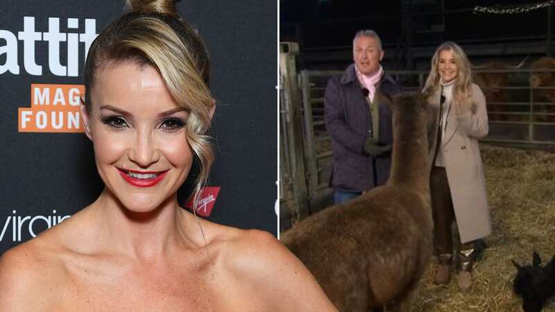 Helen Skelton blunder as Christmas On The Farm thrown into chaos by intruder