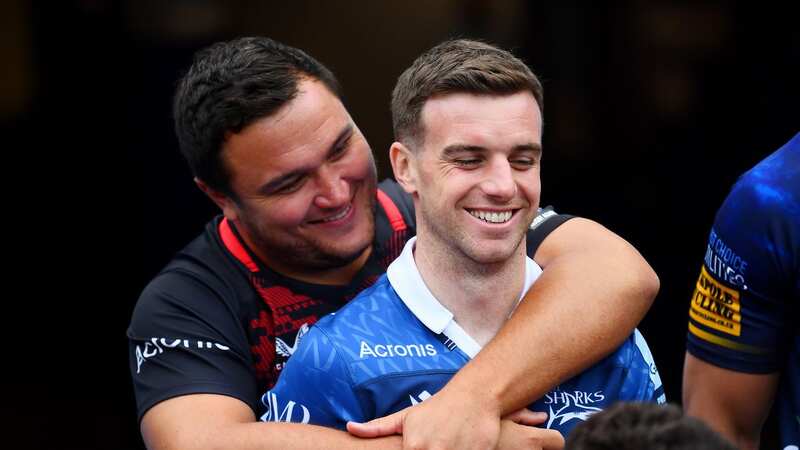 Friends and foe: Jamie George and George Ford clash on Friday (Image: Getty Images)