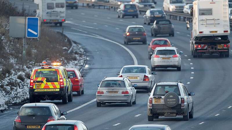Traffic is expected to be busy on various motorways, including M6, this weekend (Image: Getty Images)