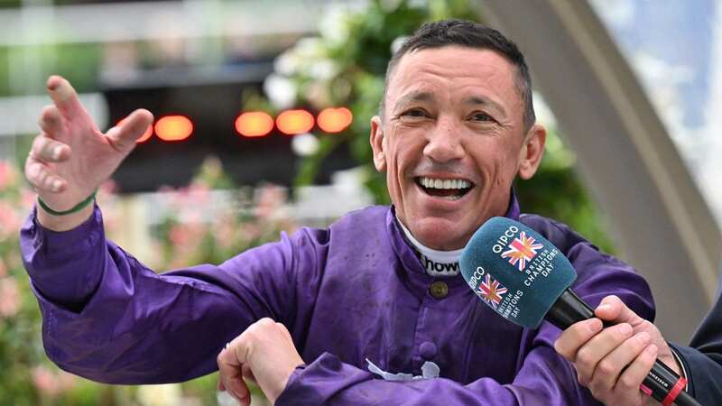 Frankie Dettori: will continue his career in the US after riding for the last time in Britain at Ascot in October (Image: AFP via Getty Images)