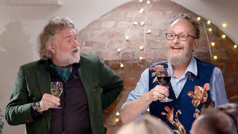 Dave Myers and Si King during their Christmas special (Image: BBC/South Shore Productions)