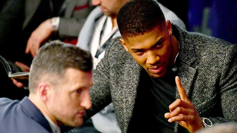 Anthony Joshua takes swipe at Carl Froch after jibe about heavyweight