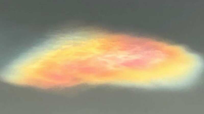One of the highest clouds in our atmosphere, they are often referred to as "mother-of-pearl" (Image: BBC WEATHER WATCHER / SKYWATCHER)