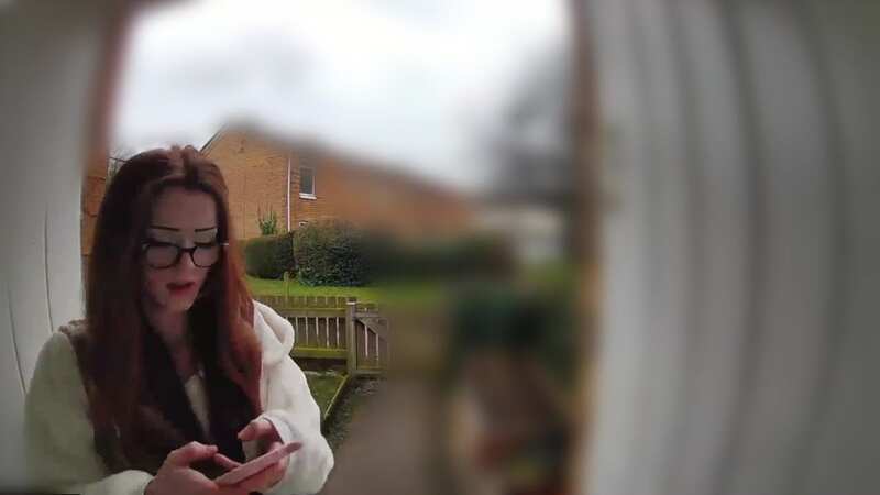 Brianna Ghey is seen leaving home on the same day she was killed (Image: Cheshire Police)