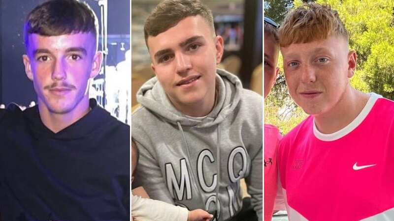 Morgan Smith, 18, Jesse Owen, 18, and Callum Griffiths, 19, were killed on Monday evening