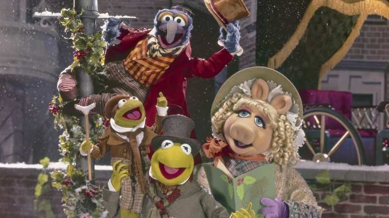 Kermit and the gang get Christmassy in The Muppets Christmas Carol (Image: Disney+)