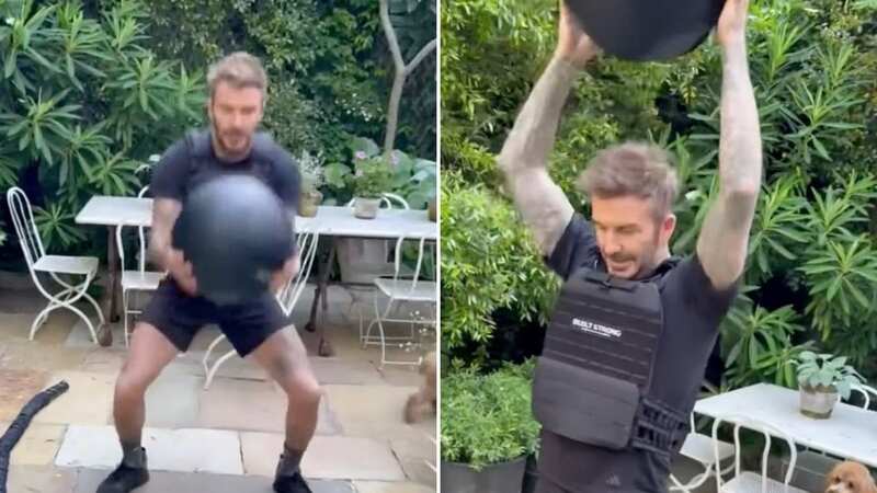 Becks showed off why he