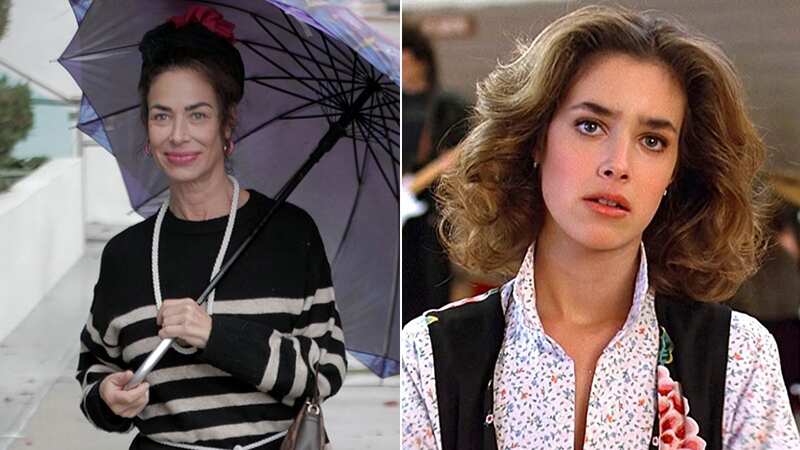 Claudia Wells was spotted out in California