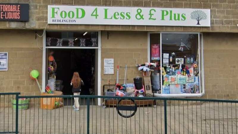 Food4Less, in Bedlington, where the teen was groped police say (Image: googlemap)