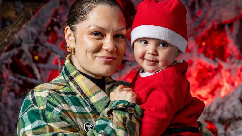 Jessie J marks milestone moment with baby Sonny as pair meet Santa at Lapland UK