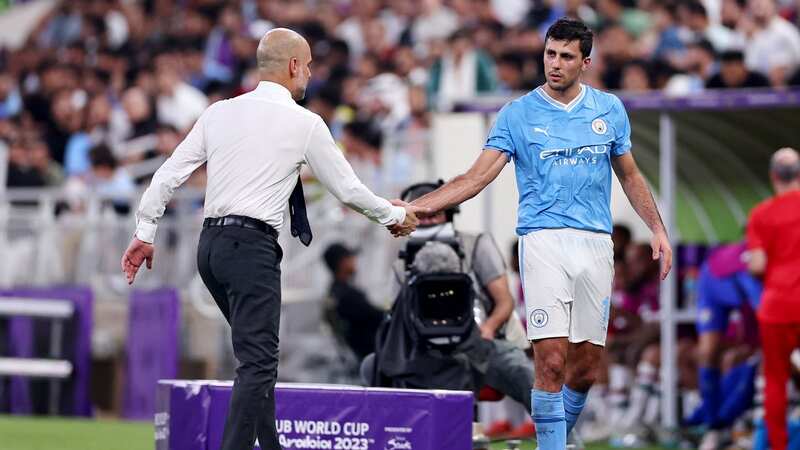 Rodri gives injury update as Guardiola hails "beautiful" Man City achievement