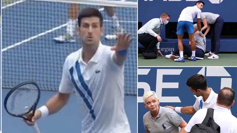 Novak Djokovic refused to attend his press conference after he was disqualified from the 2020 US Open for hitting a line judge (Image: Al Bello/Getty Images)
