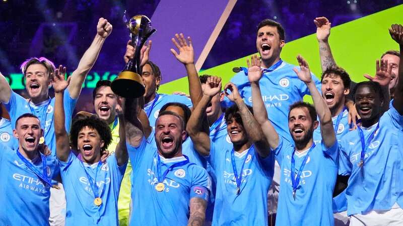 Manchester City were crowned world champions after landing their fourth trophy of 2023 (Image: AP)