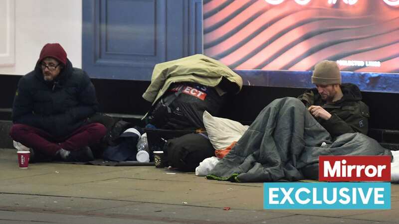 The Mirror joined outreach teams in Manchester, London and Leeds after it emerged 309,000 people will be homeless this Christmas (Image: ZENPIX LTD)