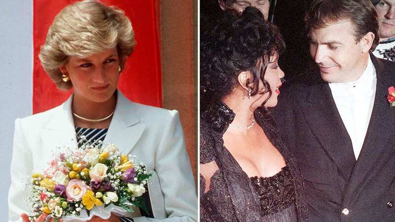 Princess Diana and Kevin Costner got to know each other through the development of a sequel for The Bodyguard