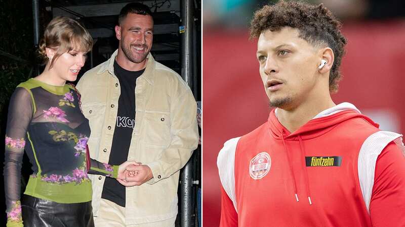 Patrick Mahomes and teammate Travis Kelce want to head overseas to see Taylor Swift perform (Image: Gotham/GC Images)