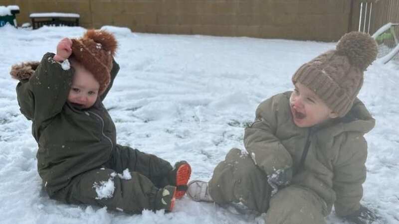 Elijah Bell has enjoyed being able to play with his brother Issac again (Image: glasgowlive)