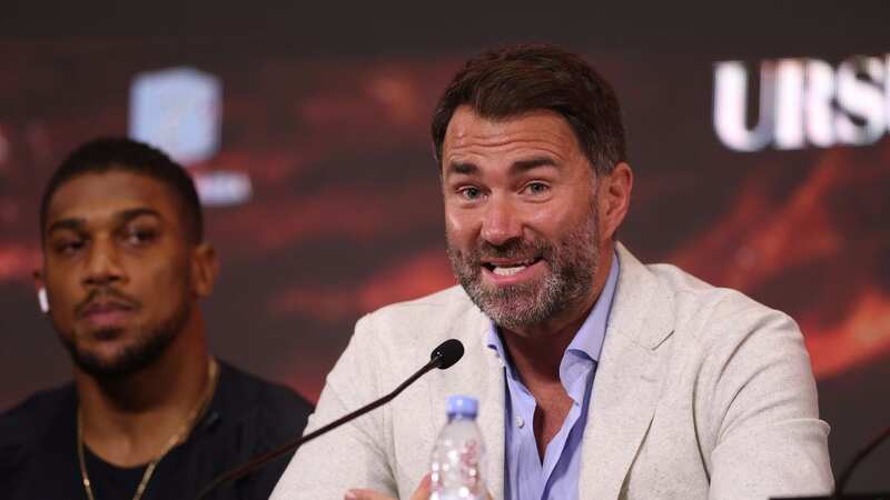 Eddie Hearn hit out at Deontay Wilder (Image: Matchroom Boxing via Getty Image)