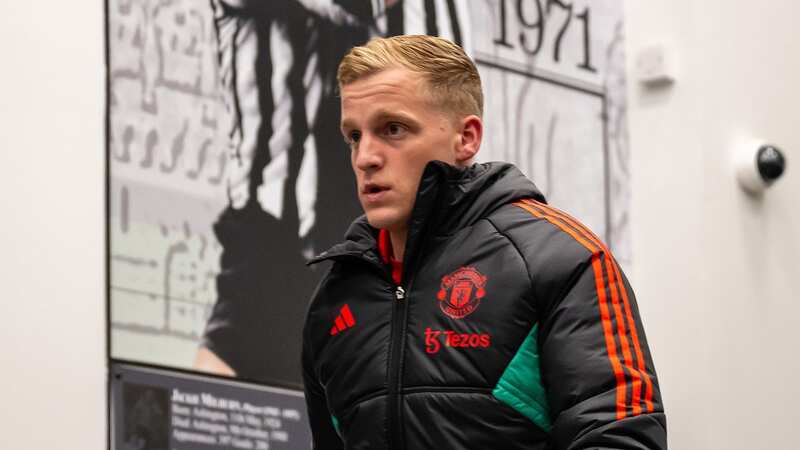 Manchester United outcast Donny van de Beek is poised to join Eintracht Frankfurt on an initial loan deal (Image: Ash Donelon/Manchester United via Getty Images)