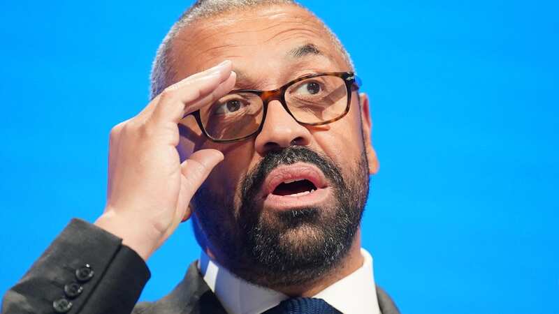 James Cleverly joked about giving his wife a date-rape drug (Image: PA Wire)
