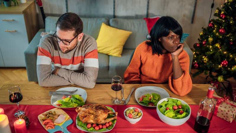 Christmas dinner could be a mouthful too much for some suffering from a festive food symptom (stock) (Image: Getty Images)