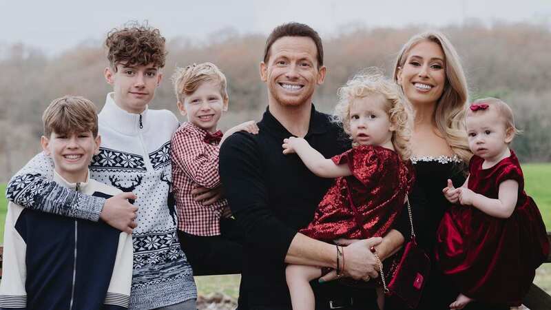 Stacey Solomon delights fans as she shares festive family Christmas card