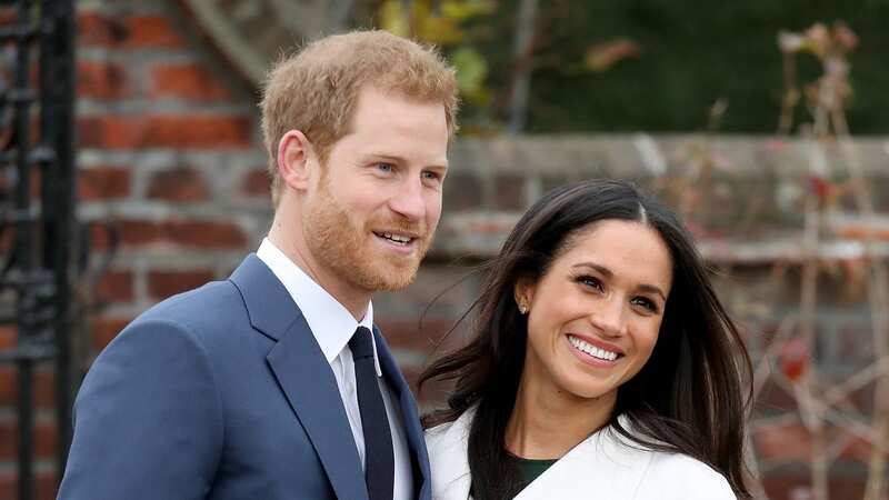 Prince Harry and actress Meghan Markle during an official photocall to announce their engagement (Image: Chris Jackson/Getty Images)