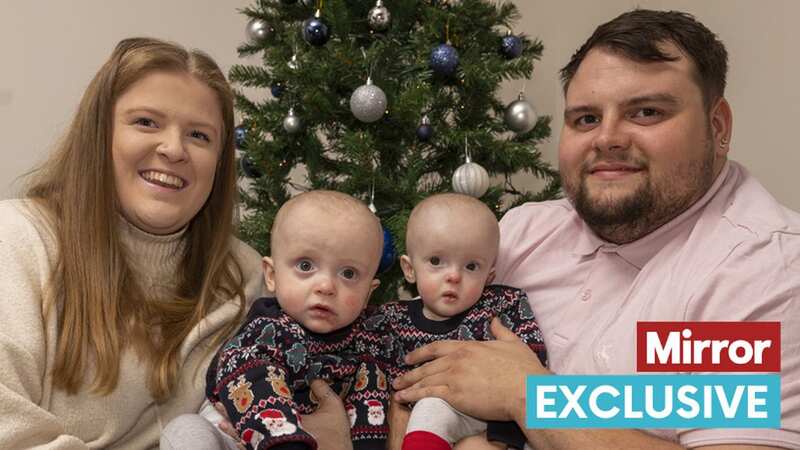 Molly and James with their boys Archie and Jacob (Image: The Daily Mirror)