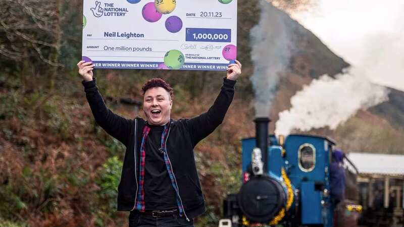 Neil Leighton, 24, from Hereford plans to buy a steam train (Image: walesonline.co.uk)