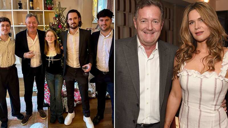 Piers Morgan worries fans as he shares family Christmas snap without wife