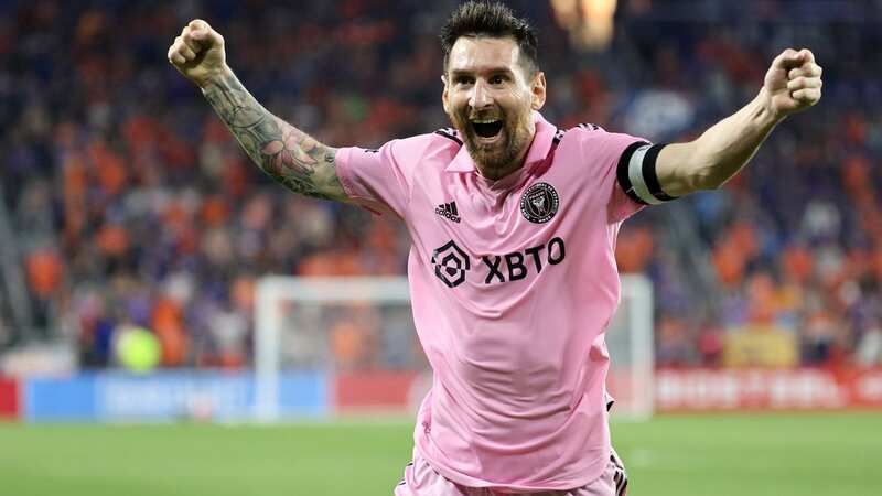 Lionel Messi is calling on football friends to come to Inter Miami in 2024. (Image: Getty Images)