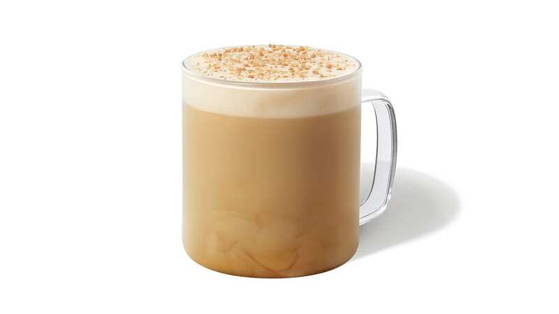 The new Almond Biscotti Oat Latte from Starbucks