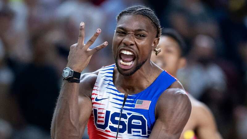 Noah Lyles, a three-time world sprint champion in Budapest, is set to star in the upcoming Netflix track and field docuseries (Image: Sven Hoppe/picture-alliance/dpa/AP Images)