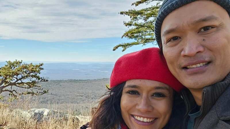 Nur Aisyah Binte MD Akbar and her husband were travelling the New York State valleys (Image: Facebook)