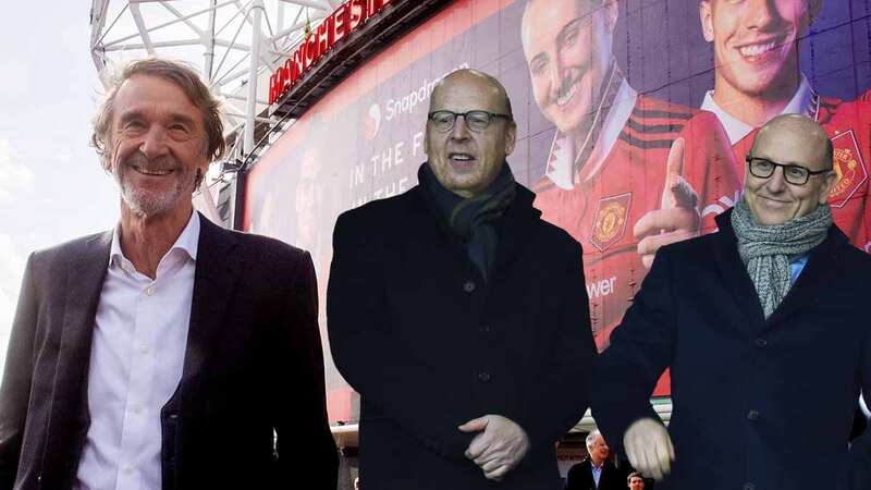 Joel Glazer and brother Avram remain in the picture at Manchester United (Image: AP)