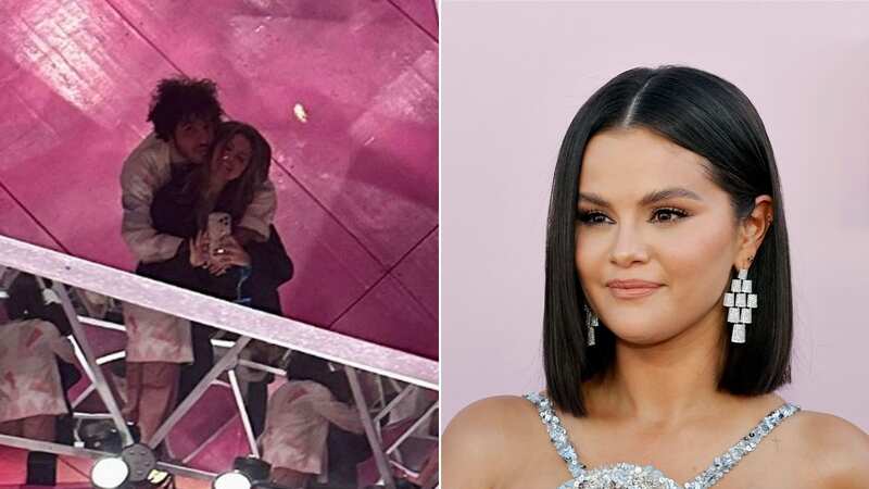 Selena Gomez cuddles up to boyfriend as she shares snaps of their date night (Image: Getty Images for Academy Museum)