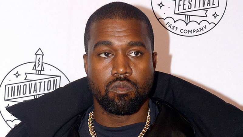 Kanye West was pictured alone
