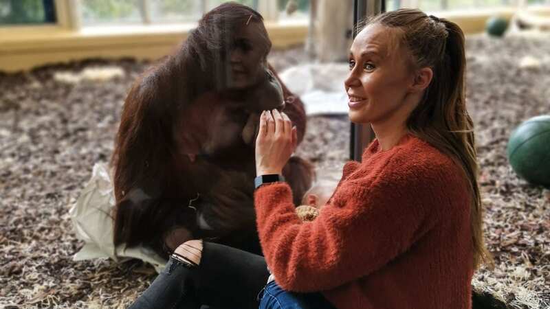 Mum in tears after orangutan
