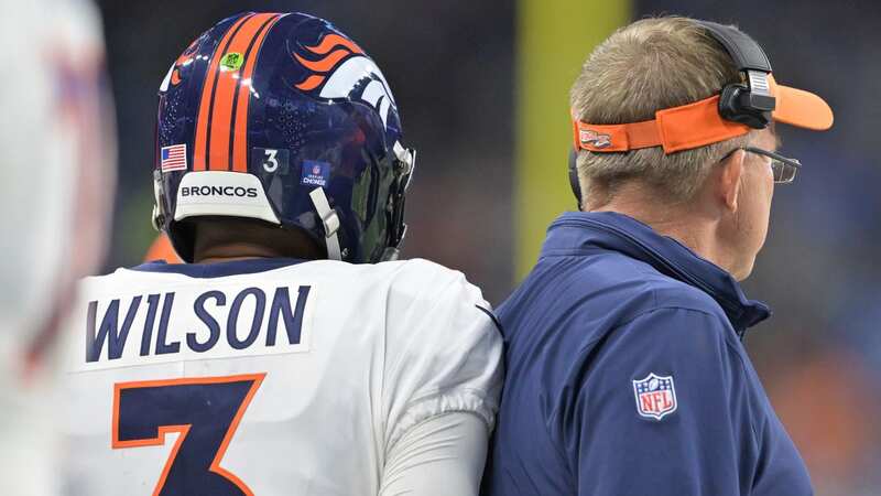 Denver Broncos head coach Sean Payton has spoken for the first time about the decision to bench quarterback Russell Wilson (Image: RJ Sangosti/MediaNews Group/The Denver Post via Getty Images)