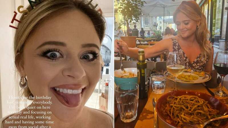 Emily Atack came up with some ingenious ways to throw everyone off the scent! (Image: Emily Atack)