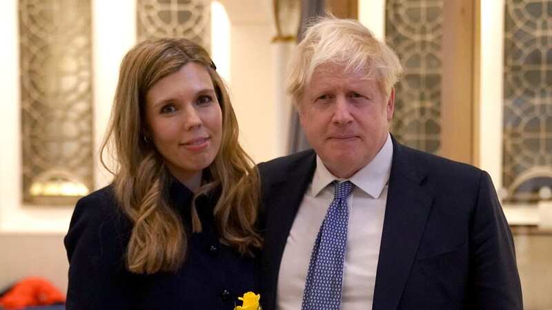 Carrie Johnson has reflected on 2023 with a snap of her third pregnancy (Image: PA)