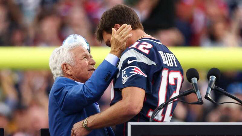 Tom Brady spent 20 years with the New England Patriots where he won six Super Bowls (Image: Kevin Sabitus/Getty Images)