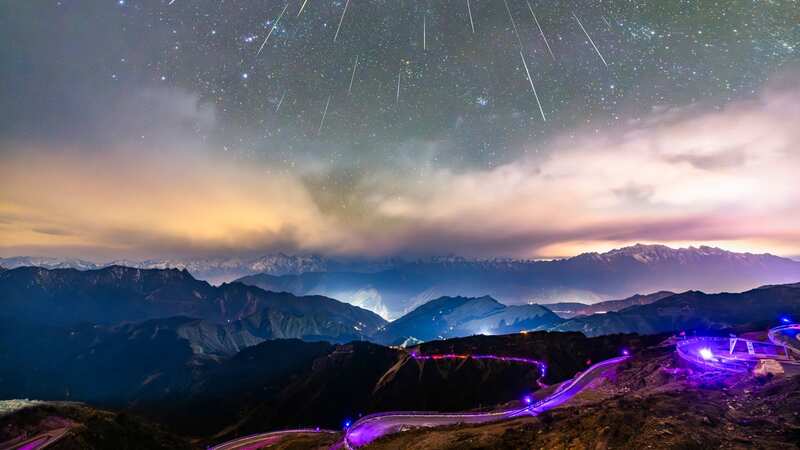 Stargazers may have the chance to see a stunning meteor shower this week (Image: No credit)