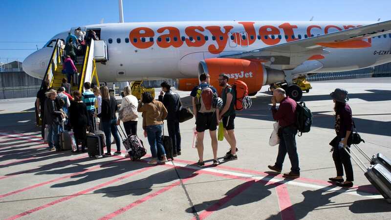 easyJet passengers don
